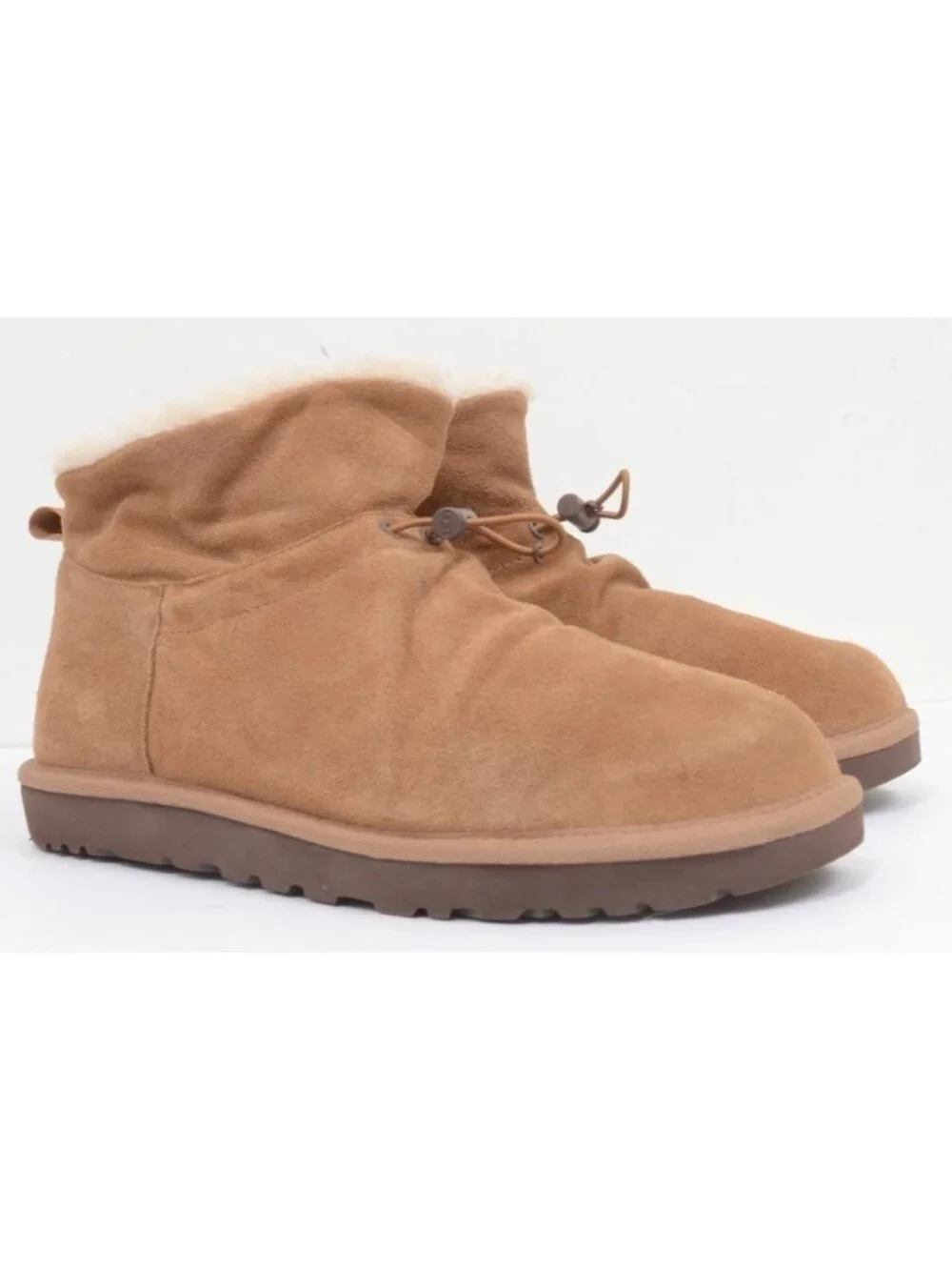 UGG Women's 12 Classic Mini Toggler Boot UGGplush™ Upcycled Wool Suede Bootie